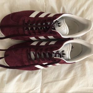 Maroon Adidas Sneakers